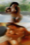 Girls water poured into pussy
