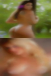 Woman looking companion