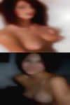 Naked camps woman looking